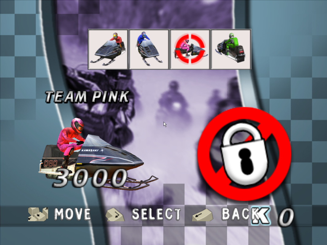 Kawasaki Snowmobiles screenshot 4 for Wii